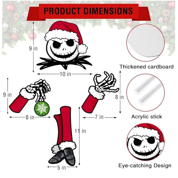 Jack xmas tree deco - Picture 2 of 3